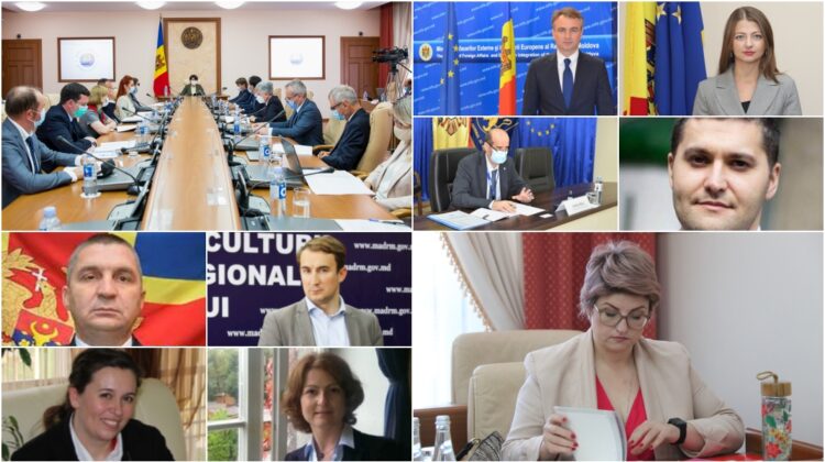 Cine sunt noii secretari de stat în Cabinetul de miniștri condus de Natalia Gavrilița