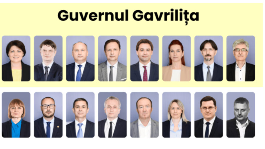 FOTO ULTIMA ORĂ! Gavrilița și-a prezentat cabinetul de miniștri. Vor fi mai multe ministere decât în actualul Guvern