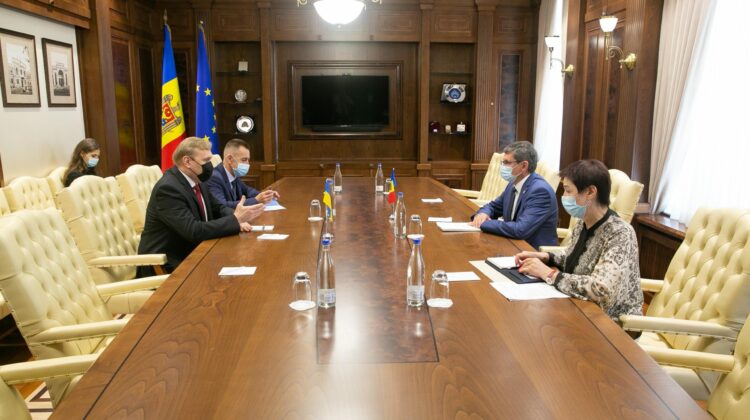 Grosu s-a văzut cu ambasadorul Ucrainei. Au discutat subiecte de actualitate, nu și despre „răpirea lui Ceaus”