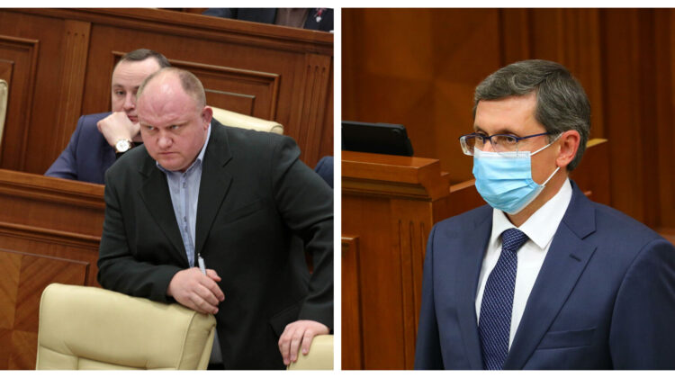 VIDEO Bolea, pus la punct de Igor Grosu pentru că nu purta masca. Deputatul PSRM: Nu s-a găsit mărimea mea