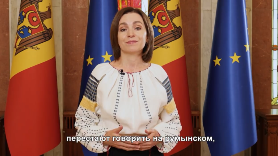 VIDEO Mesaj emoționant! De ziua Limbii Române, Maia Sandu spune care sunt cuvintele ei preferate