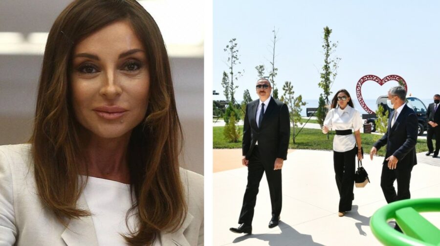 FOTO Primul vicepreședinte al Azerbaidjanului, Mehriban Aliyeva, a deschis un parc imens, chiar de ziua ei de naștere