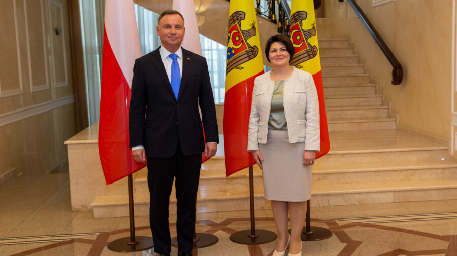 După ce s-a văzut cu Maia Sandu, președintele Poloniei a vizitat-o și pe Natalia Gavrilița. Află ce au discutat