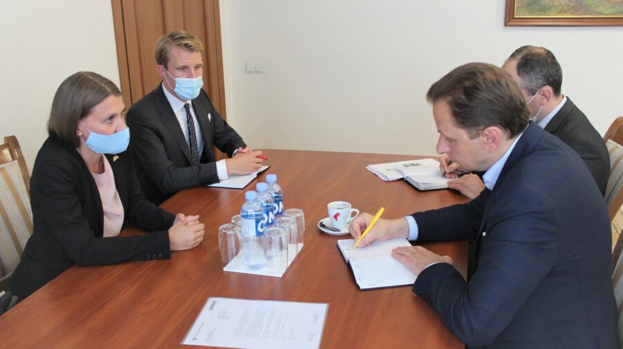 Vlad Kulminski și ambasadoarea Suediei, despre negocierile dintre Chișinău și Tiraspol