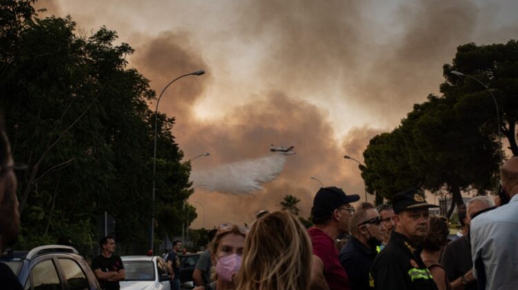 Un avion pentru stingerea incendiilor s-a prăbușit în Grecia