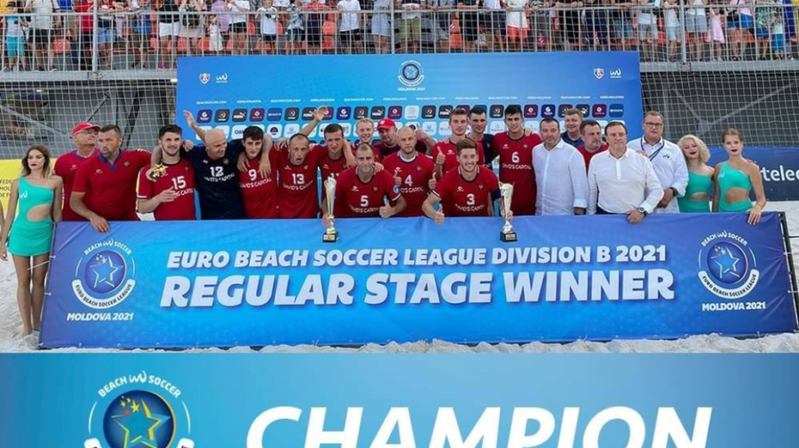 VICTORIE pentru Moldova! A TRIUMFAT în cadrul Campionatului European de fotbal pe plajă