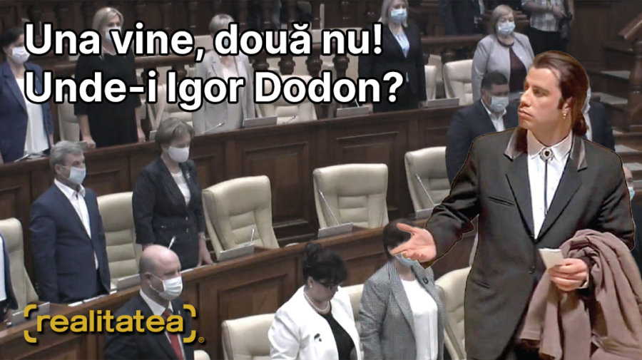 FOTO Una vine, alta nu! Liderul PSRM Igor Dodon, absent din nou de la Ședința Parlamentului