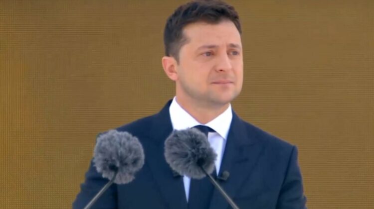 VIDEO Lacrimi de președinte! Zelenski s-a emoționat și a plâns în timpul paradei dedicate Zilei Independenței Ucrainei