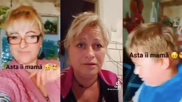 Din nou pe TikTok: Joacă cel rău pentru că s-a spânzurat tata. Femeia care își bate copilul, în vizorul Poliției