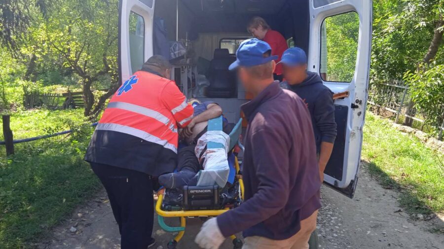FOTO A dat bir cu fugiții după ce a strivit un bărbat, la Dondușeni. Individul era în stare avansată de ebrietate