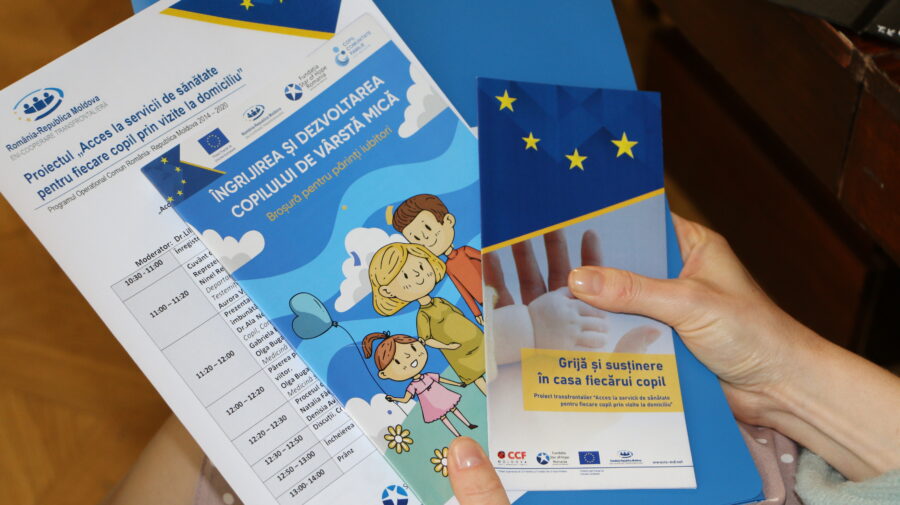 Proiectul „Acces la servicii de sănătate pentru fiecare copil prin vizite la domiciliu” s-a încheiat. A durat 18 luni