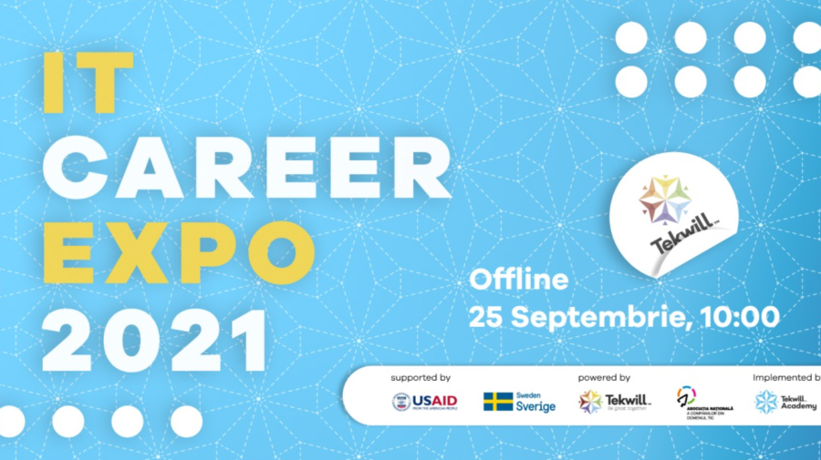 Visezi la un job în domeniul tehnologiilor informaționale? Participă la târgul „IT Career Expo 2021”. Când va avea loc