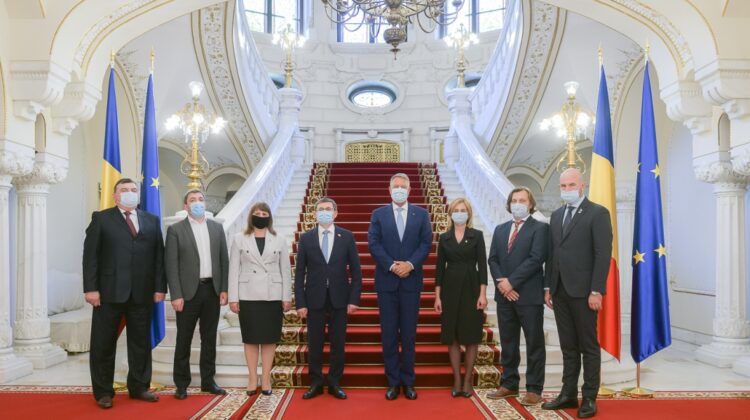 Iohannis către Grosu la Cotroceni. A reconfirmat susținerea României pentru procesele de reformă de la Chișinău