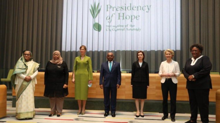 FOTO Maia Sandu, printre președintele ce promovează egalitatea de gen. A avut loc o reuniune a acestora la New York
