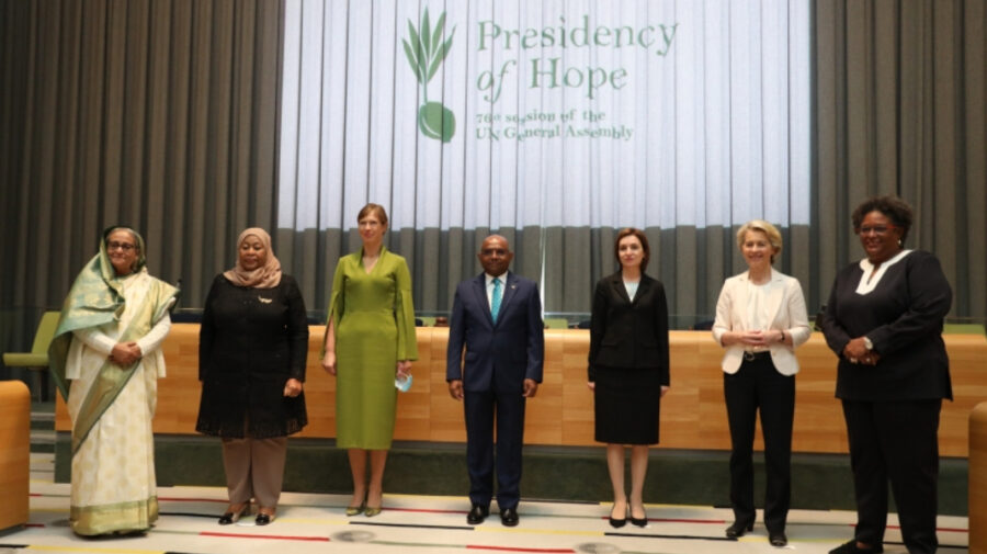 FOTO Maia Sandu, printre președintele ce promovează egalitatea de gen. A avut loc o reuniune a acestora la New York