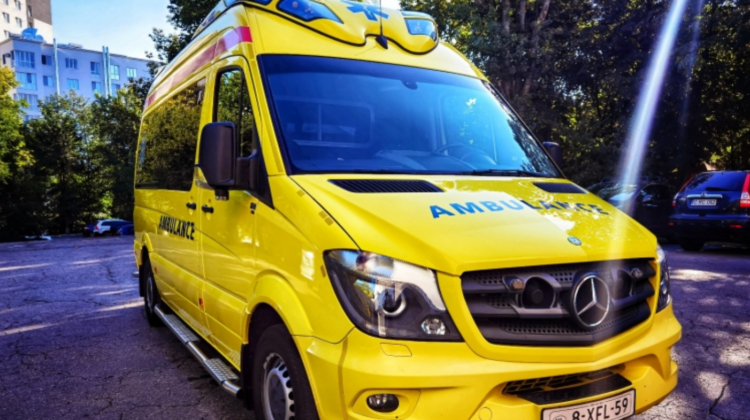 O ambulanță nouă pentru Spitalul clinic municipal de copii „Valentin Ignatenco”. Este o donație