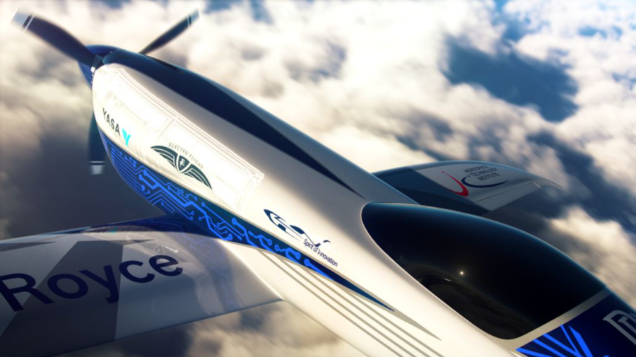 VIDEO Primul zbor al avionului electric construit de Rolls-Royce, testat cu succes