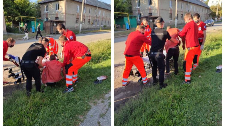 Carabinierii au salvat viața unui bărbat din Bălți. Acesta zăcea în stare de inconștiență pe marginea drumului