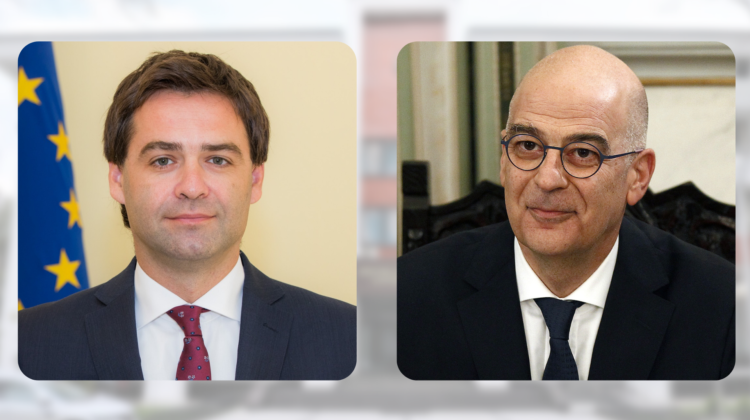 Ministrul de Externe al Greciei, la Chișinău. Va susține o conferință de presă cu Nicu Popescu, transmisă pe RLIVE.MD