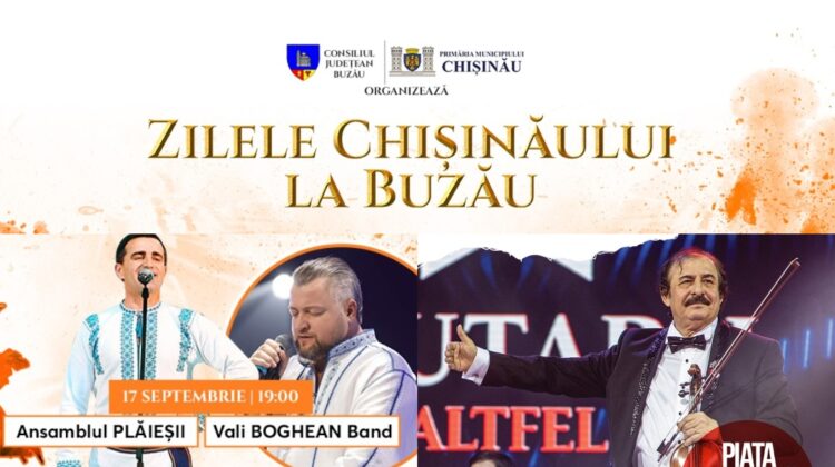 DOC România sărbătorește „Zilele Chișinăului”! Vor fi câteva concerte mari. A fost invitată și o delegație de la noi