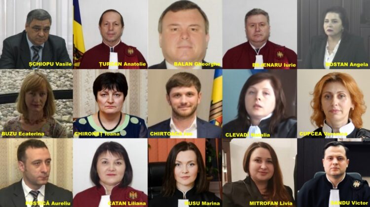 Lista judecătorilor înscriși în concursul pentru funcția de membru permanent și supleant al CSM