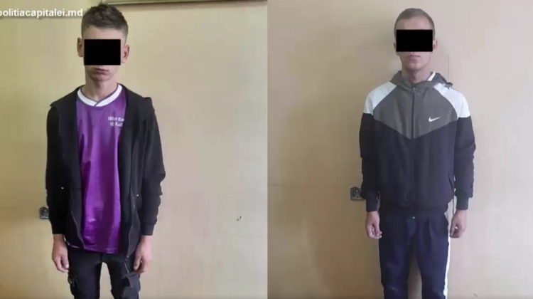 VIDEO Până la 7 ani în pușcărie! Soarta a doi tineri, originari din Chișinău, care au jefuit un bărbat pe stradă