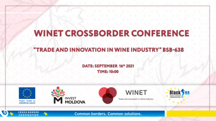 WINET reunește într-o conferință comunitatea industriei vitivinicole din Moldova, România și Bulgaria. Unde va avea loc
