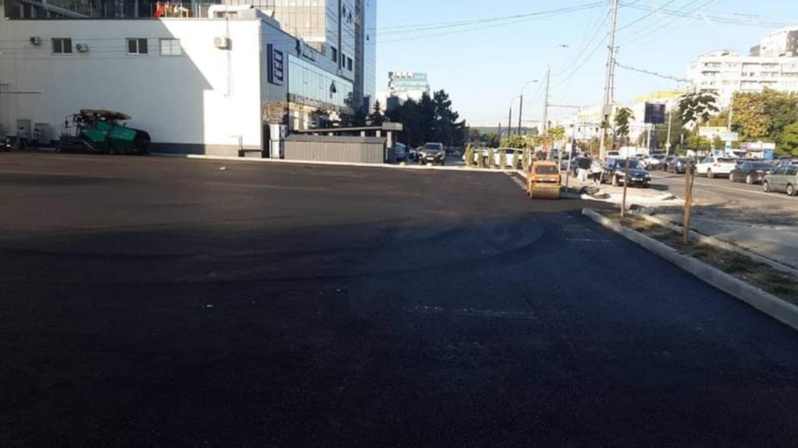 FOTO Parcarea de pe strada Ismail, aproape finalizată! La ce etapă se află alte proiecte ale municipalității