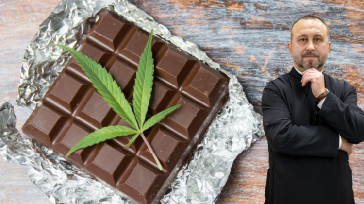 Lângă icoane, ciocolată cu cannabis… Cazul unui preot care încearcă o astfel de afacere