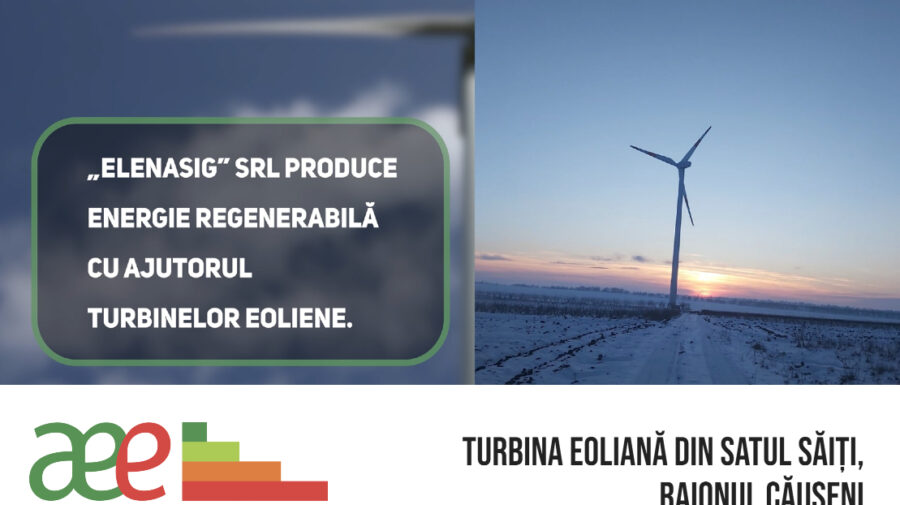 VIDEO Energie regenerabilă, produsă la Căușeni. Care este valoarea proiectului realizat cu suportul AEE
