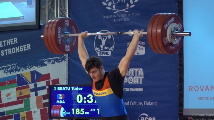 Încă un sportiv moldovean pe podium! Tudor Bratu a câștigat medalia de bronz la Europenele Under 23