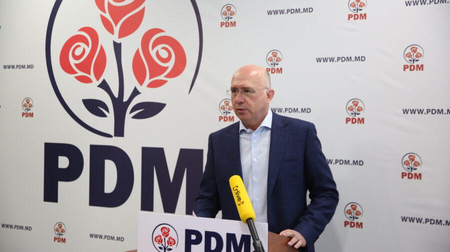 Discursul lui Pavel Filip după ce și-a anunțat plecarea de la șefia PDM: Partidul are nevoie de o altă conducere
