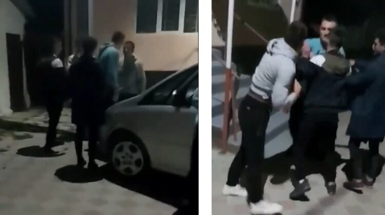 VIDEO Bătaie soldată cu împușcături la Călărași. Un grup de tineri s-ar fi luat la pumni cu un polițist de sector