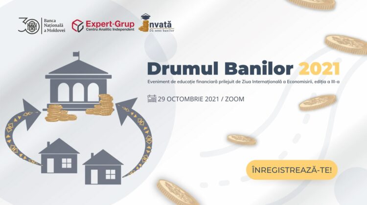 Continuă călătoria pe „Drumul banilor”! BNM invită doritorii la ce a III-a ediție a evenimentului