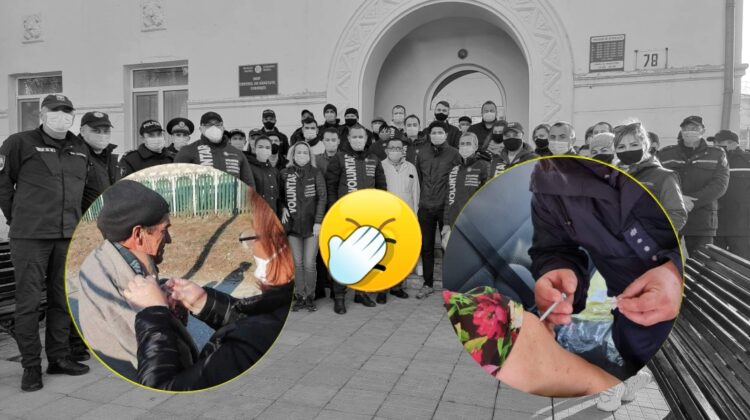 FOTO Și la ei se face așa! Perciun de la PAS despre „vaccinarea în drum”, fără mănuși. Lumea: „Vă faceți de râs”