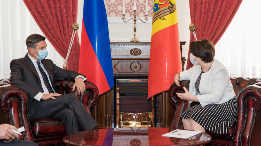 După ce s-a văzut cu Maia Sandu, președintele Sloveniei a vizitat-o și pe Natalia Gavrilița. Ce au discutat