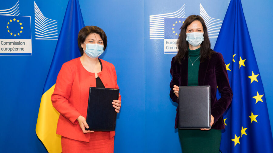 Natalia Gavrilița a semnat un acord la Bruxelles. Ce prevede Programul „Orizont Europa”
