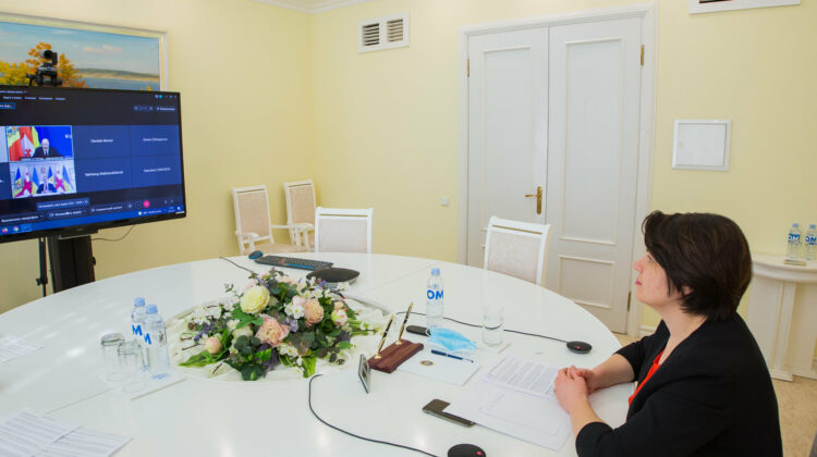 Natalia Gavrilița a stat la sfat cu premierul Ucrainei și al Georgiei. Summitul Parteneriatului Estic, în capul mesei