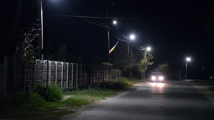 FOTO Încă o comună din raionul Orhei a fost iluminată de către echipa Partidului „ȘOR”