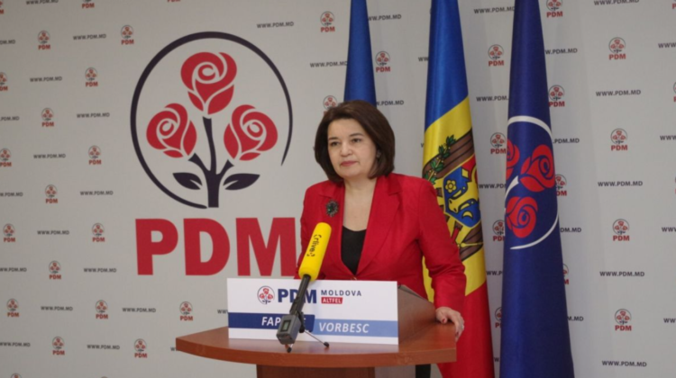 Monica Babuc va asigura interimatul Partidului Democrat din Moldova. Până când
