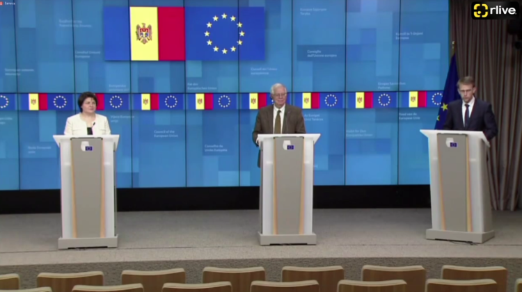 VIDEO Uniunea Europeană, gata să susțină Republica Moldova pentru a ieși din criza energetică. Borrell: E un prim pas