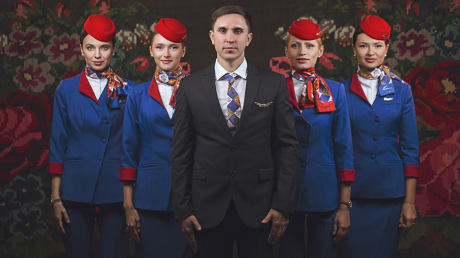 GALERIE FOTO Echipajele Air Moldova au de astăzi uniforme noi! Ce vor purta în premieră însoțitorii de bord