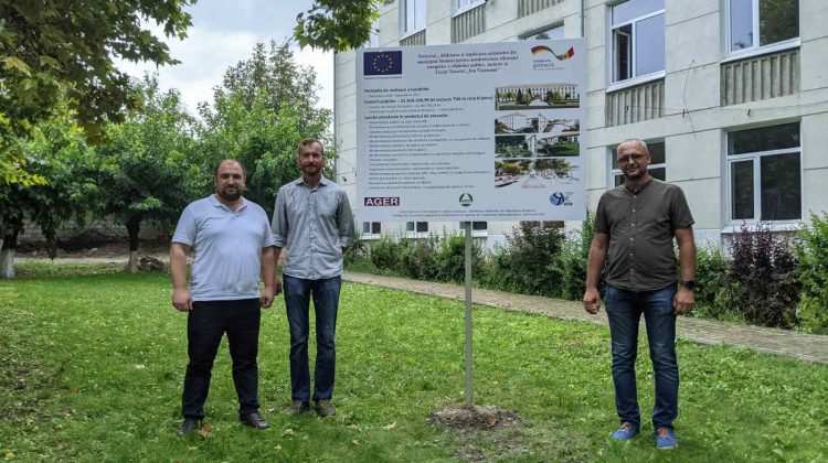 Lucrările de reabilitare a LT „Ion Vatamanu” din Strășeni au fost monitorizate din perspectiva eficienței energetice