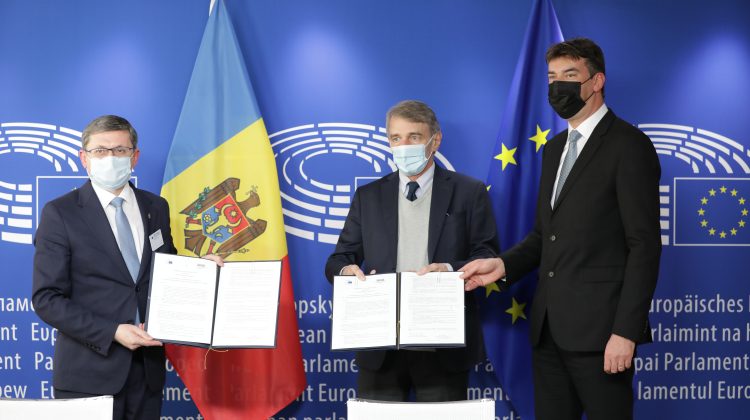 Act important semnat la Bruxelles între Grosu și președintele Parlamentului European privind integrarea în UE