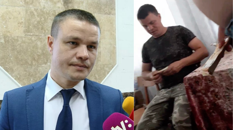 VIDEO Procurorul general interimar, Dumitru Robu, numără euro care ar fi mită! Scuzele oficialului și de unde vin banii