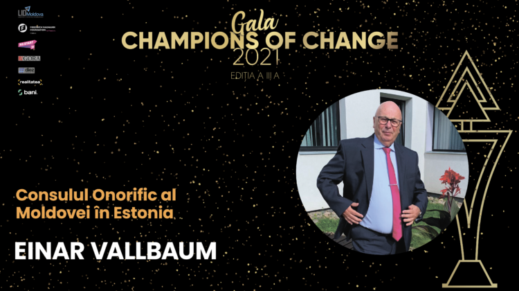 Einar Vallbaum, consulul onorific al RM în Estonia: „Mai puține vorbe și mai multe fapte, așa putem face schimbarea”