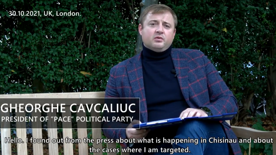 VIDEO De la Londra cu acuzații și victimizări! Cavcaliuc, despre citarea sa la PCCOCS: Sunt persecutat politic