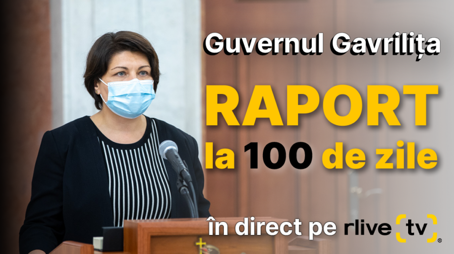 R LIVE 100 de zile pentru Guvernul Gavrilița! Prim-ministra prezintă succesele și insuccesele Cabinetului de miniștri