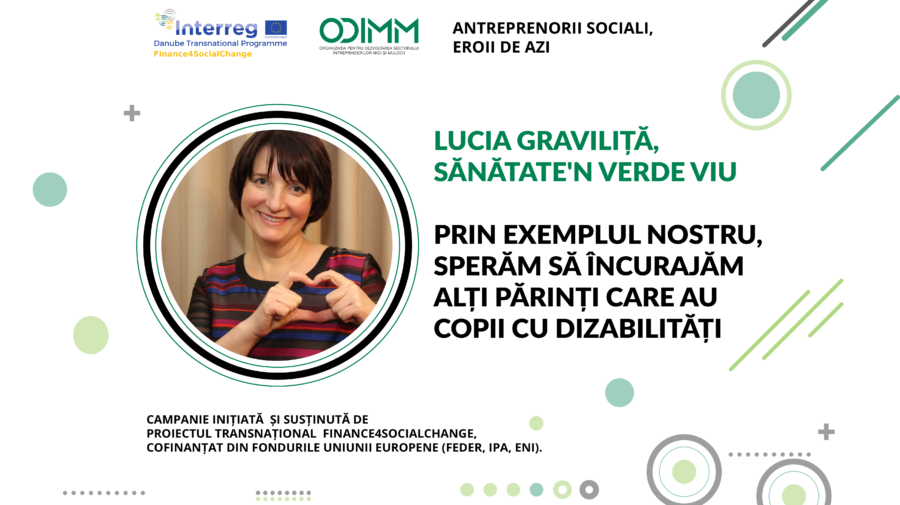 Antreprenoare la ea acasă. Istoria de succes a Luciei Gavriliță, fondatoarea companiei „Sănătate’n Verde Viu”