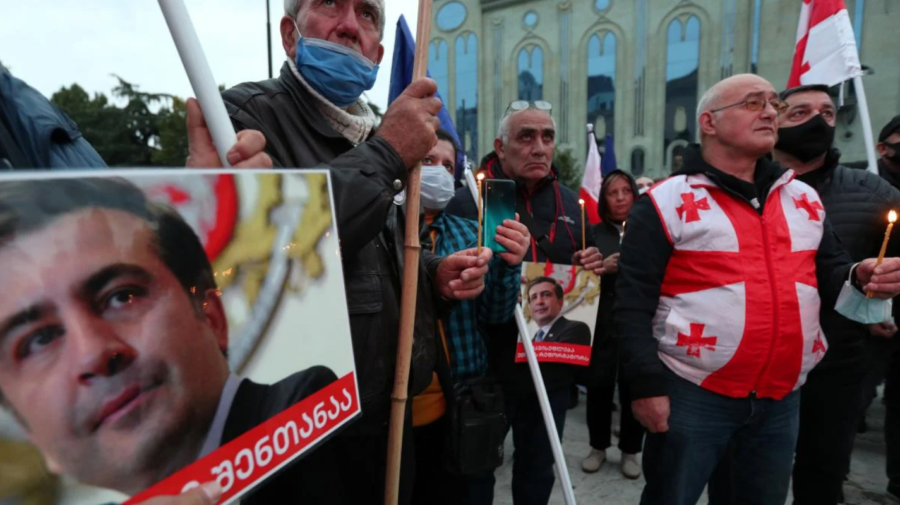 Saakașvili a fost transportat în „cel mai periculos loc pentru viața lui”. Ce spune iubita fostului președinte georgian